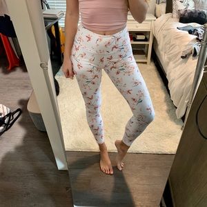 Fabletics floral print high waisted leggings